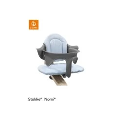 Nomi Baby Set - Grey -Kinder Producten Winkel 214317 2 nomi natural grey bs cush blue close 5426 rt 2e6d