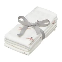 Cam Cam Copenhagen Poppies / Windflower Creme Washand 4 Stuks