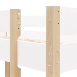 Bopita Lucas Halfhoogslaper - Wit / Naturel - 90 X 200 Cm -Kinder Producten Winkel Bopita Lucas Halfhoogslaper Wit Naturel 90 x 200 cm 5 893e