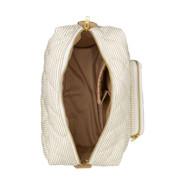 Cam Cam Copenhagen Classic Stripes Verzorgingstas - Small - Camel - Afbeelding 2