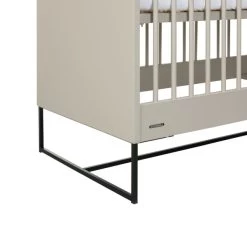 Kidsmill Modular 2 Babybed Oatmeal - Zwart - 60 X 120 Cm -Kinder Producten Winkel Modular oatmeal ledikant 60x120 3 7b16