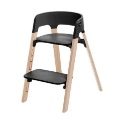 Stokke® Steps™ Kinderstoel - Black / Natural