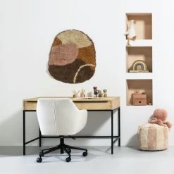 Europe Baby Beau Bureau - Naturel - Incl. Metalen Onderstel -Kinder Producten Winkel beau naturel metalen poot bedbank sfeer 3 a5bb