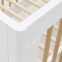 Bopita Mika Ledikant Wit / Eiken 60 X 120 Cm -Kinder Producten Winkel bed 60x120 mika white oak 5 a5ef