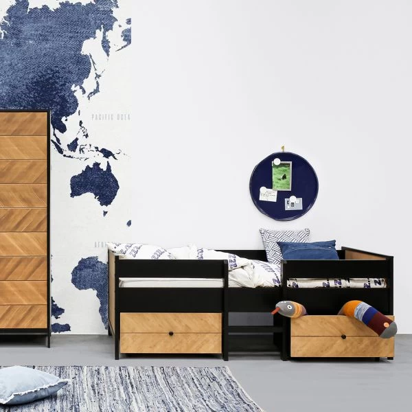 Bopita Job Compactbed Vintage Honey - Afbeelding 4