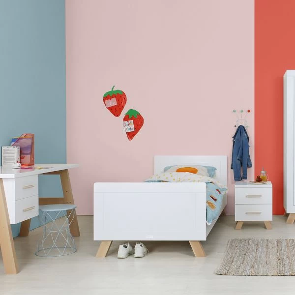 Bopita Lisa Bed Wit / Naturel 90 X 200 Cm - Afbeelding 3