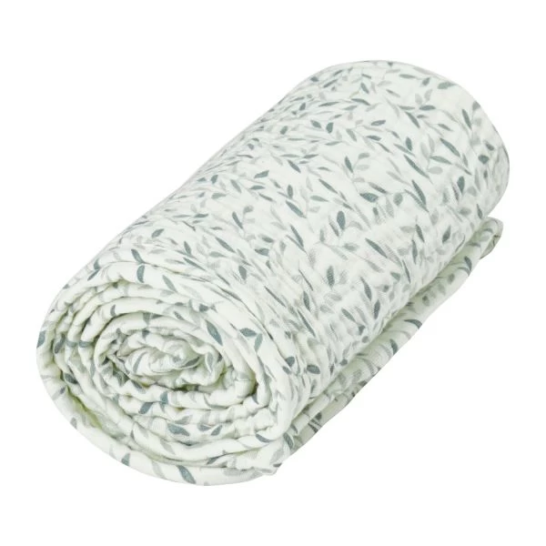 Cam Cam Copenhagen Green Leaves Hydrofiele Doek 100 X 100 Cm 1 Cam Cam Copenhagen Green Leaves Hydrofiele Doek 100 X 100 Cm