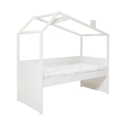 Cool Kids Kajuitbed Met Hutconstructie Wit 90 X 200 Cm