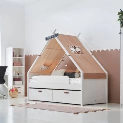 Cool Kids Tipibed Wit 90 X 200 Cm -Kinder Producten Winkel cool kids tipibed wit 90 x 200 cm rainbow sfeer 4323