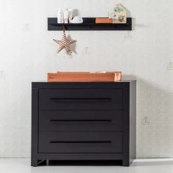 Europe Baby Vittoria III Commode Zwart -Kinder Producten Winkel europe baby vittoria iii commode zwart 6 f883