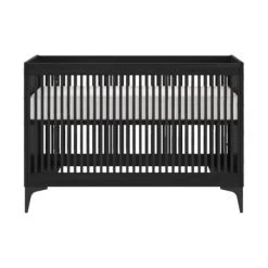 Kidsmill Levi Ledikant Zwart Eiken 60 X 120 Cm