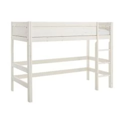 LIFETIME Kidsrooms Midhoogslaper Rechte Trap Whitewash