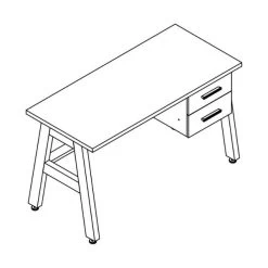 Bopita Lisa Bureau Wit / Naturel -Kinder Producten Winkel lisa bureau tekening 543a