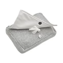 Meyco Knit Basic Billendoekjeshoes Grijs Melange