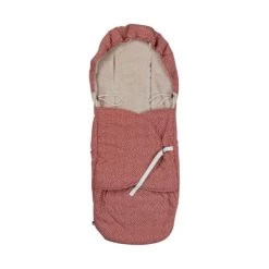 Mies & Co Cozy Dots Voetenzak Redwood 9-30 Mnd