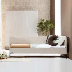 Kidsmill Modular 2 Bedbank - 90 X 200 Cm - Oatmeal -Kinder Producten Winkel modular tiener oatmeal sfeer bw 3 8