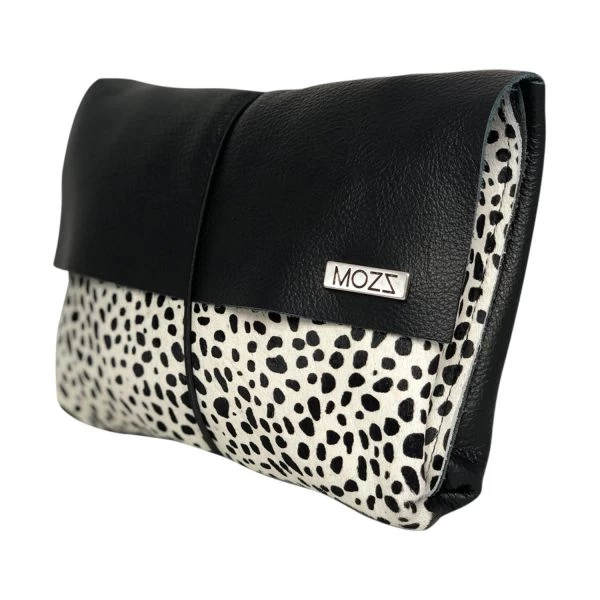 Mozz Bags Luieretui Black Baby Cheetah Wit 2 Mozz Bags Luieretui Black Baby Cheetah Wit - Afbeelding 2