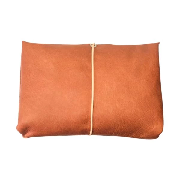 Mozz Bags Luieretui Cognac Gold 2 Mozz Bags Luieretui Cognac Gold - Afbeelding 2