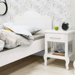 Bopita Elena Nachtkastje Wit -Kinder Producten Winkel nachtkastje elena wit 6 80a6