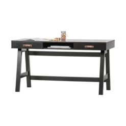 Woood Dian Bureau Grenen Diep Zwart -Kinder Producten Winkel product large 8714713115532 2 2893