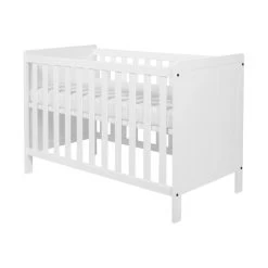 Europe Baby Ralph Babykamer Wit | Bed 60 X 120 Cm + Commode -Kinder Producten Winkel ralph ledikant 60x120 wit mat 4039