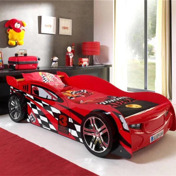 Vipack Night Speeder Autobed Rood 90 X 200 Cm 2 Vipack Night Speeder Autobed Rood 90 X 200 Cm - Afbeelding 2