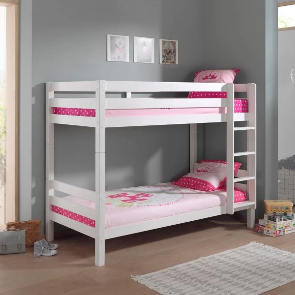 Vipack Pino Stapelbed Hoog Wit 160 Cm 2 Vipack Pino Stapelbed Hoog Wit 160 Cm - Afbeelding 2