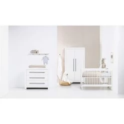 Europe Baby Vittoria III Commode Wit -Kinder Producten Winkel vittoria wit sfeer 1 2 ff28
