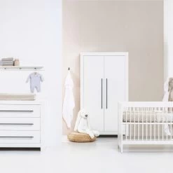 Europe Baby Vittoria III Commode Wit -Kinder Producten Winkel vittoria wit sfeer 2 e190