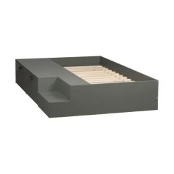 Woood Stage Bed Soap Green 80 X 200 Cm -Kinder Producten Winkel vtwonen stage bed soap green 80 x 200 cm 2 853a